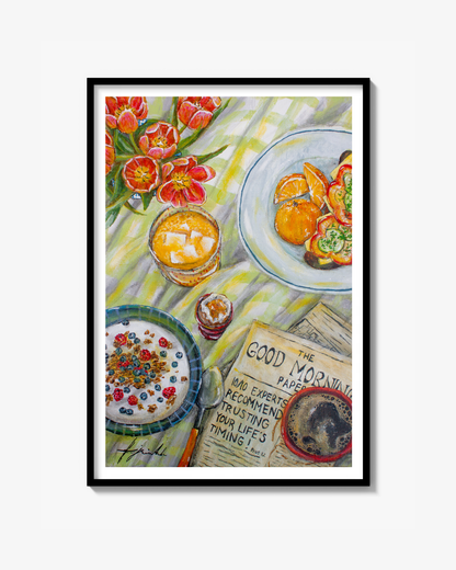 Frukost - Poster