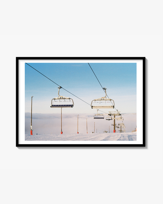 Skidbacken Print