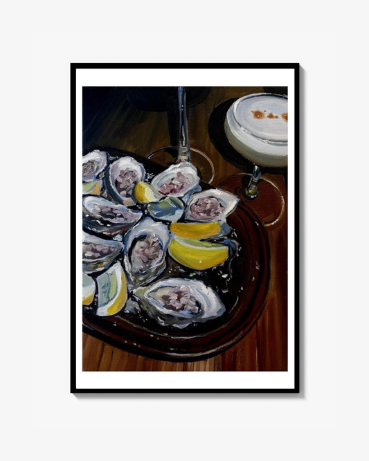 ”Oysters 01”- print