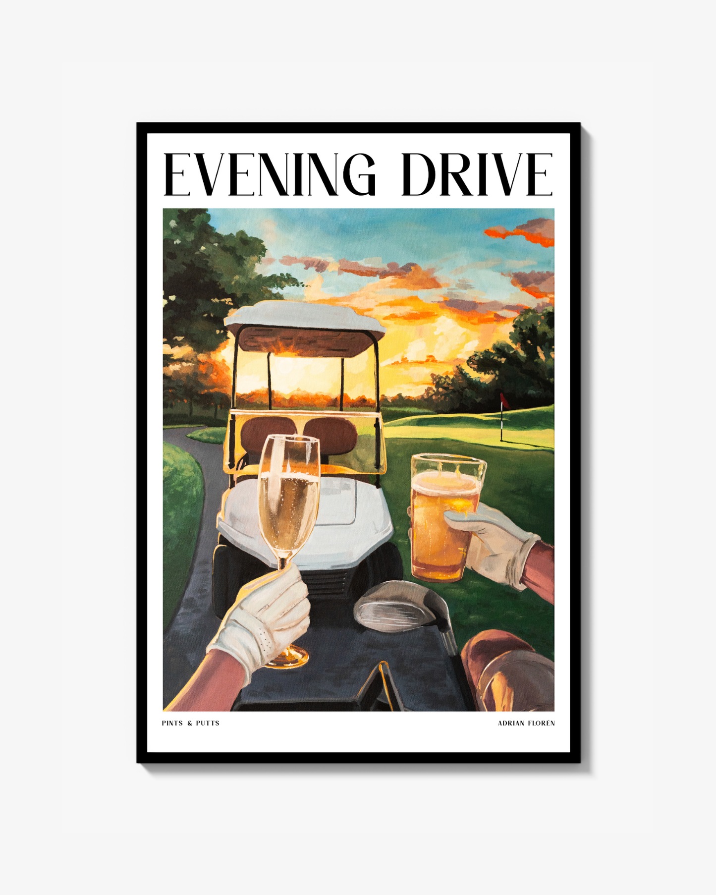 "Evening Drive" Poster