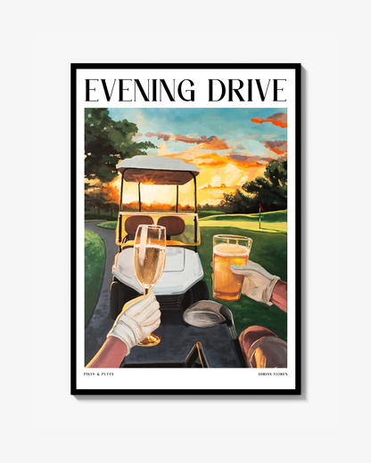 "Evening Drive" Poster