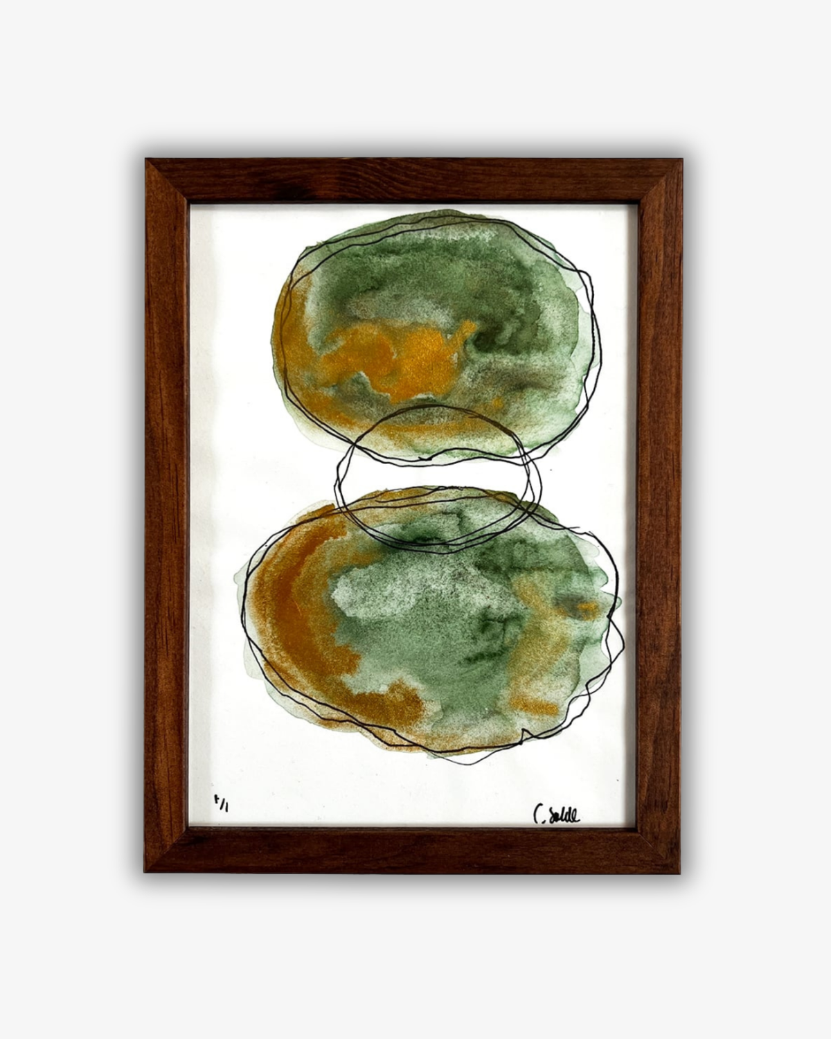 A Quiet Connection (Original målning)