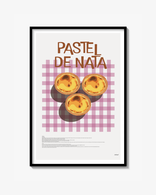 Pastel de nata Poster