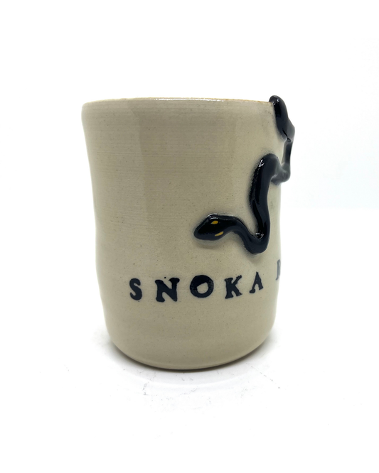 Keramisk kopp - snake ” snoop around”