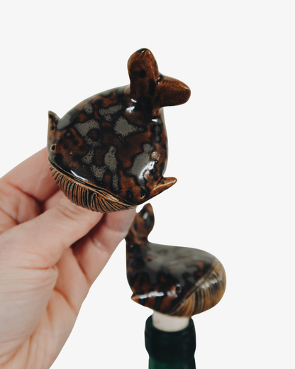 Cork Whale - Brun Med Fläckig