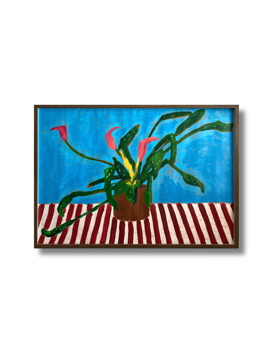 Peace Lily - 100x70 Original
