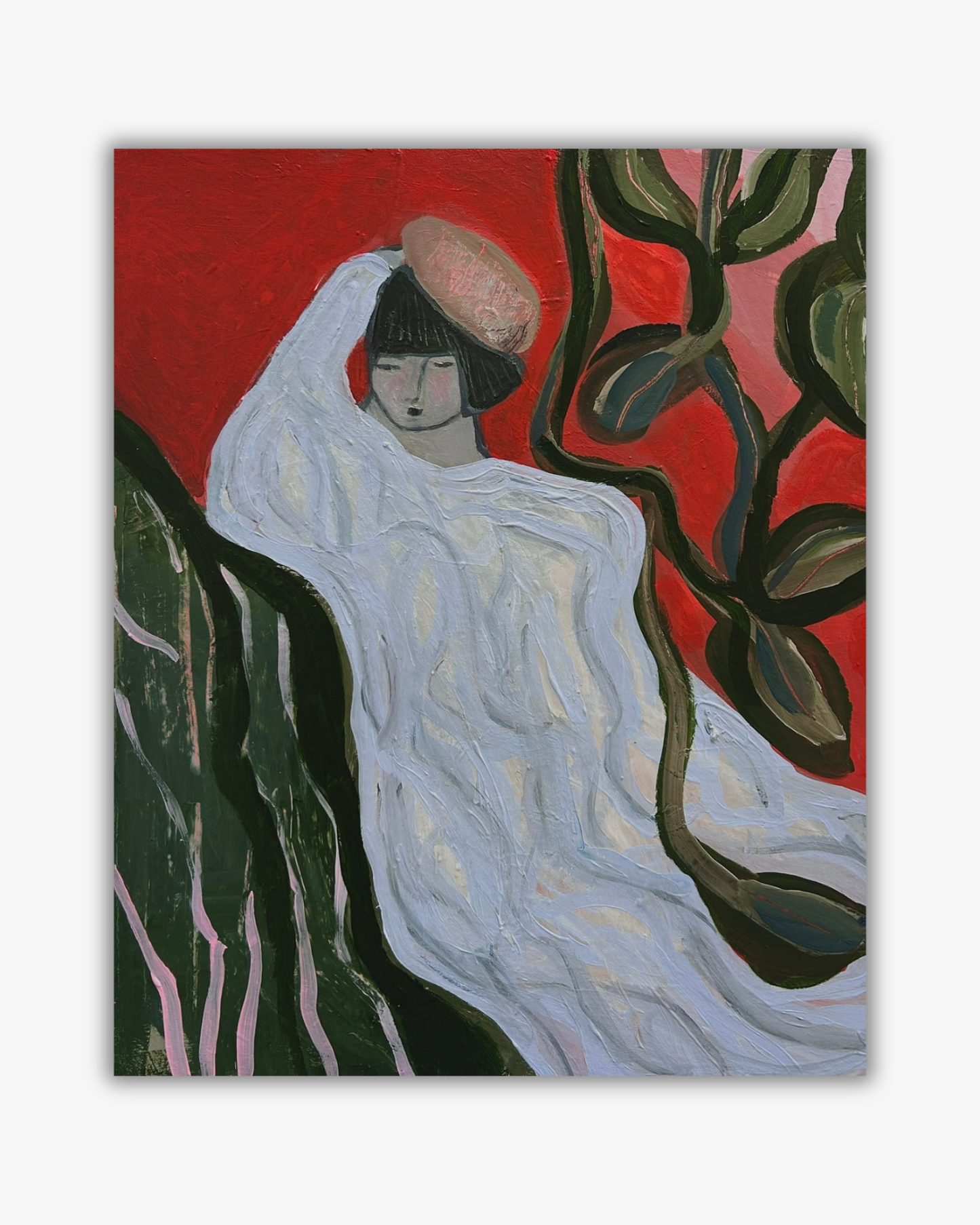The Red Room - Akrylmålning