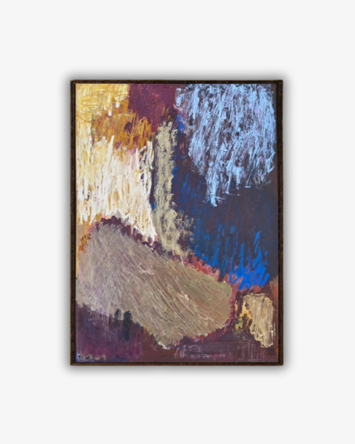 A Quite Pull - original abstrakt konstverk
