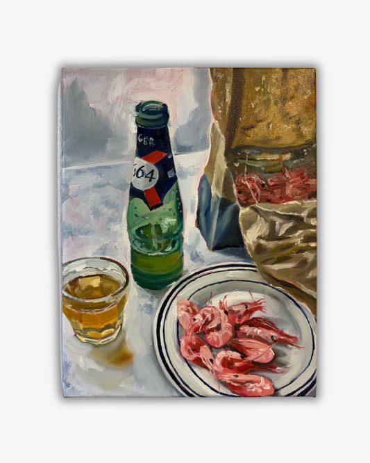 ”Lunch” - originalmålning