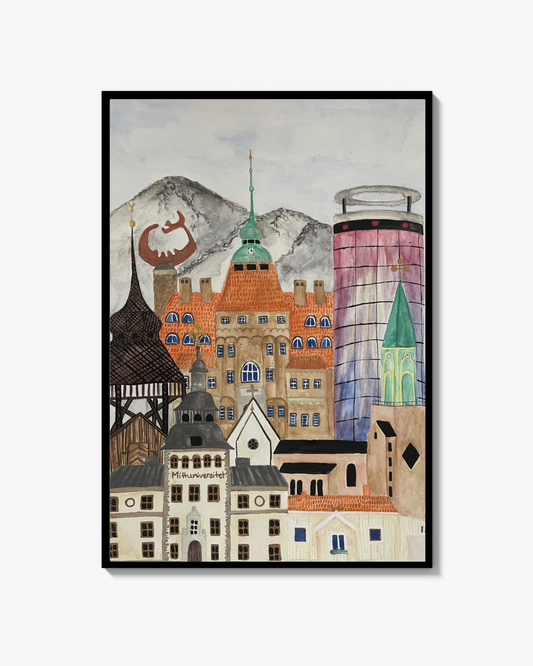 Östersund Print