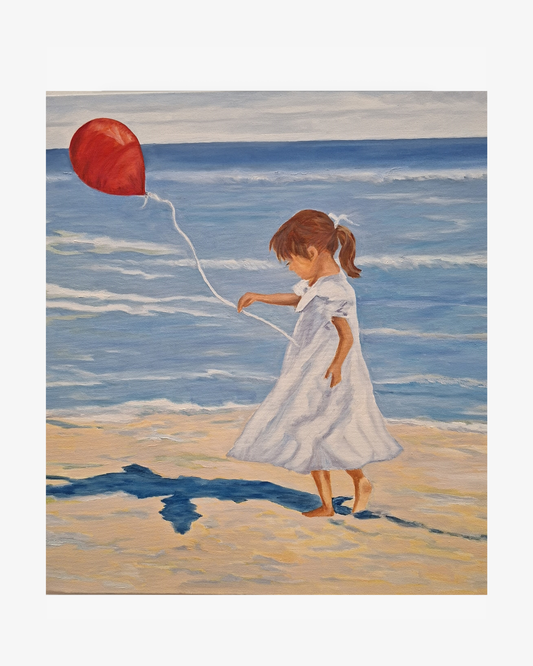 Girl with ballon
