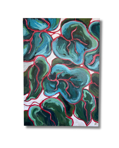 Original målning - Leaves 2