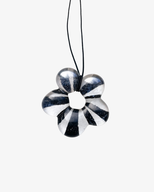 Glasblomshalsband