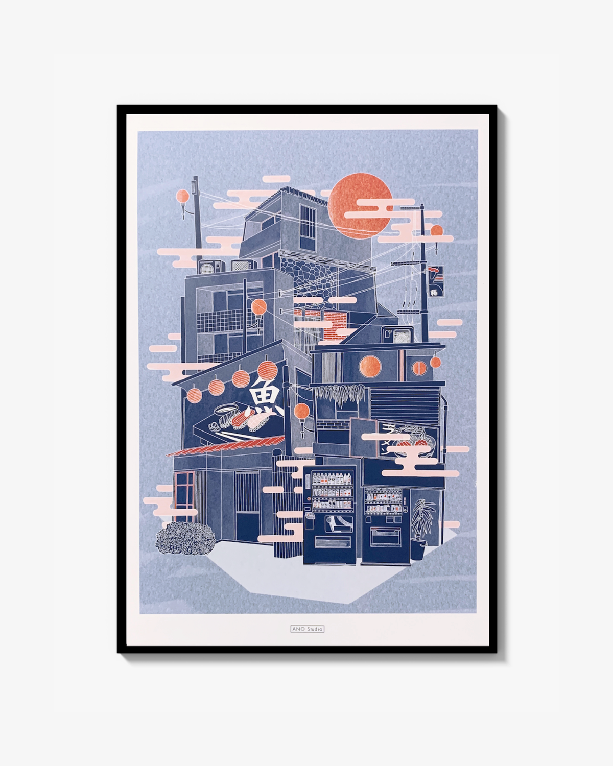 Machizukuri Art Print