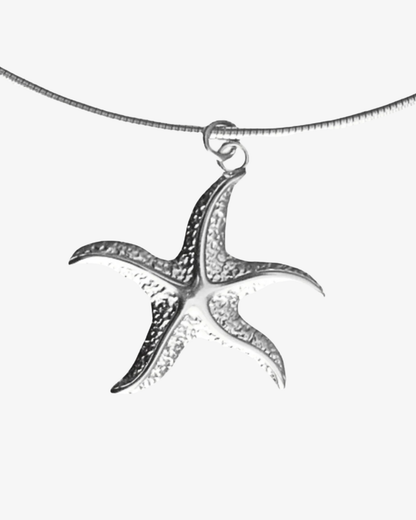 HONEYSUCKLE - Silver Sjöstjärna Halsband