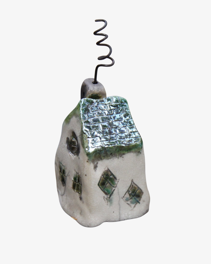 House in Raku Skulptur