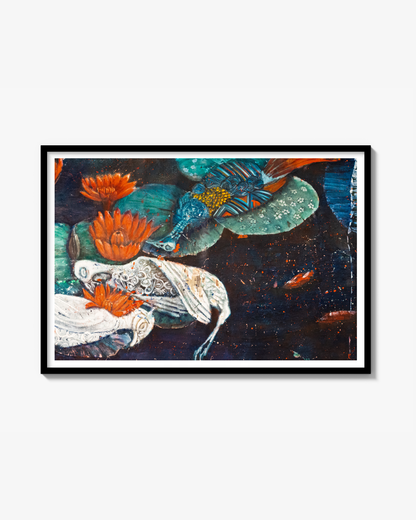 Float Into Nothingness - Poster
