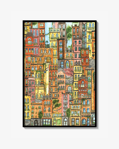 Old Town Poster