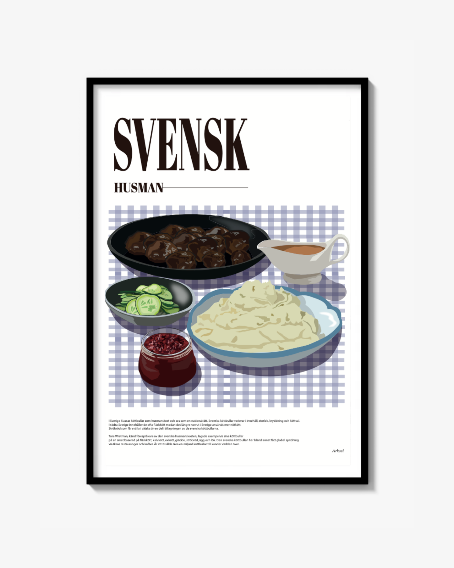 Svensk husman Poster