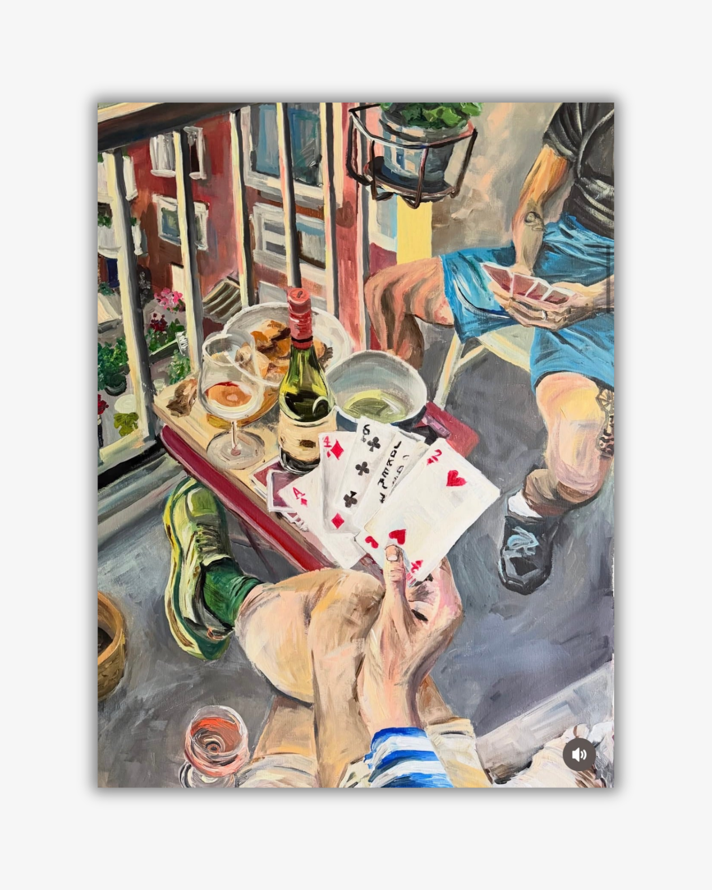 “Ace” Original Målning