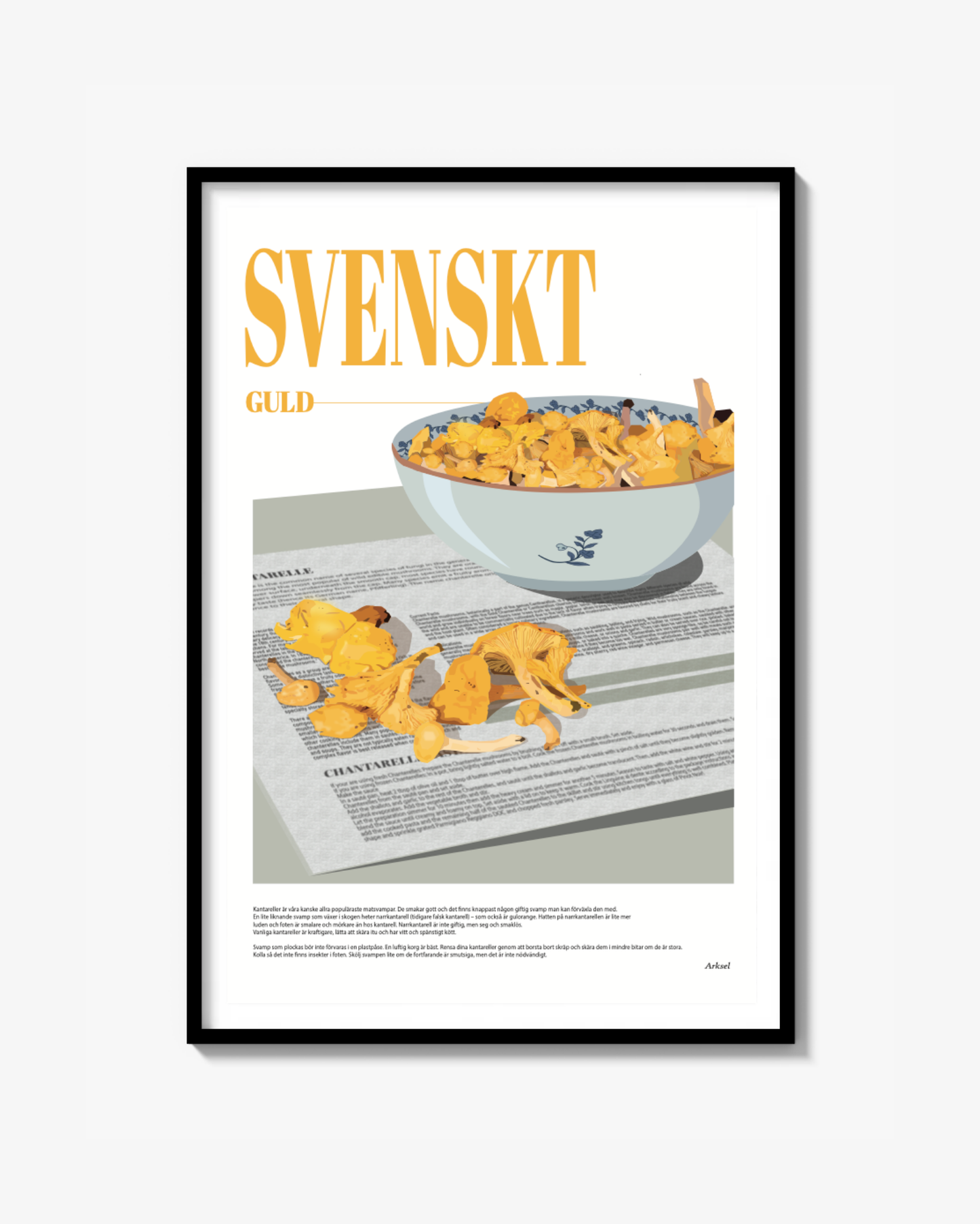 Svenskt guld Poster