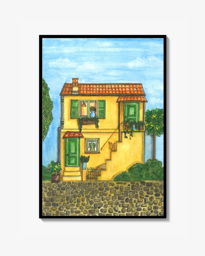 Menton Afternoon Poster