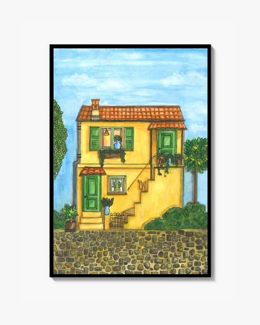 Menton Afternoon Poster