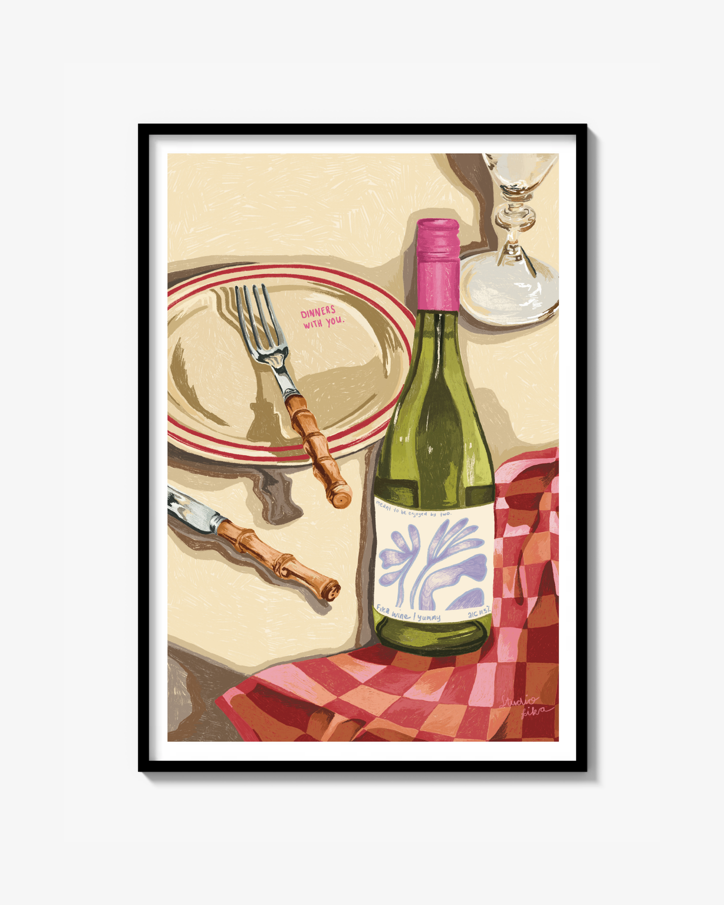 Dinner With You - Print