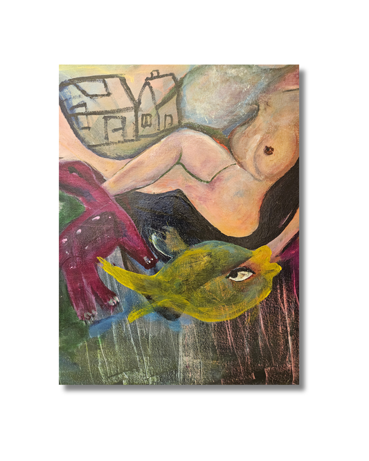 Sinking woman Original