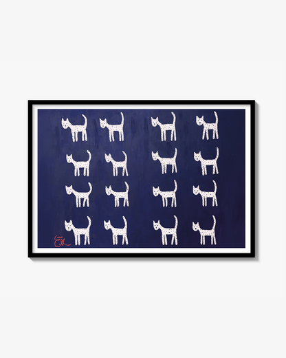 CREATURE PATTERN Poster