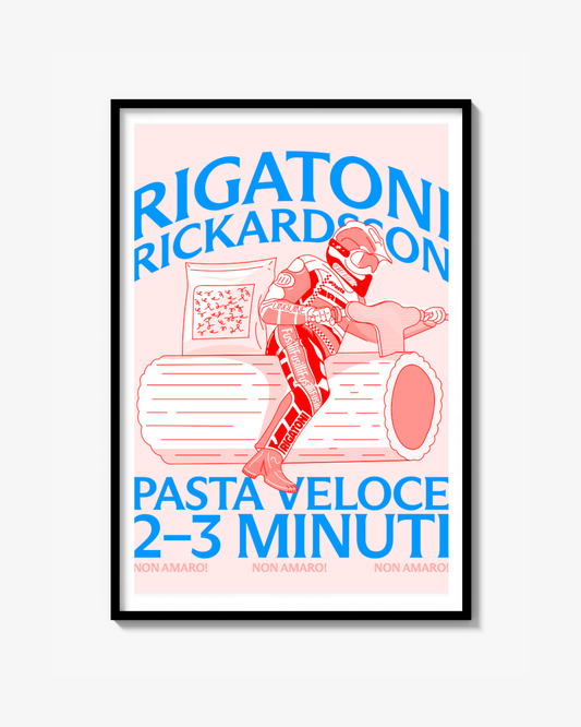Rigatoni Rickardsson - Poster