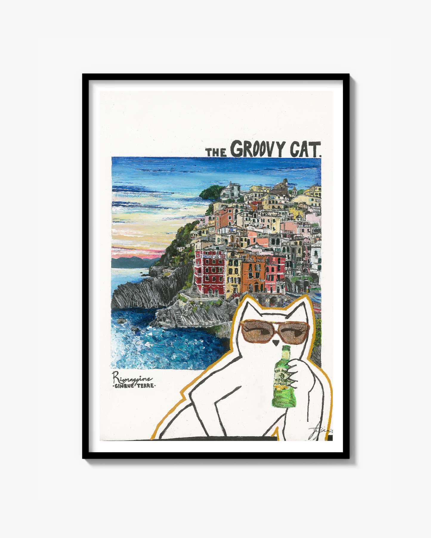 Groovy Riomaggiore - Poster