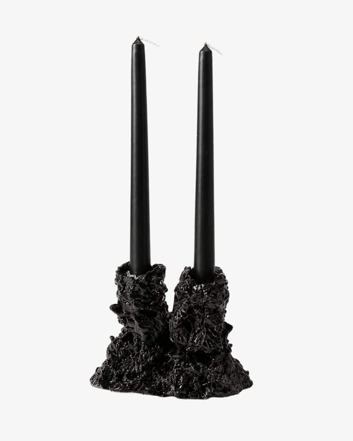 Svart Ljusstake