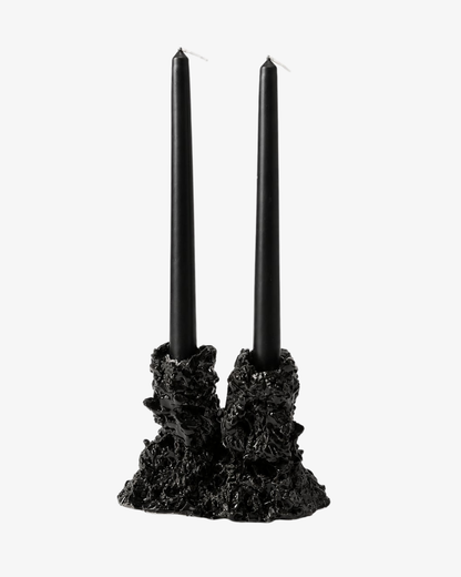 Svart Ljusstake