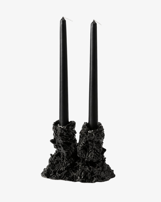 Svart Ljusstake