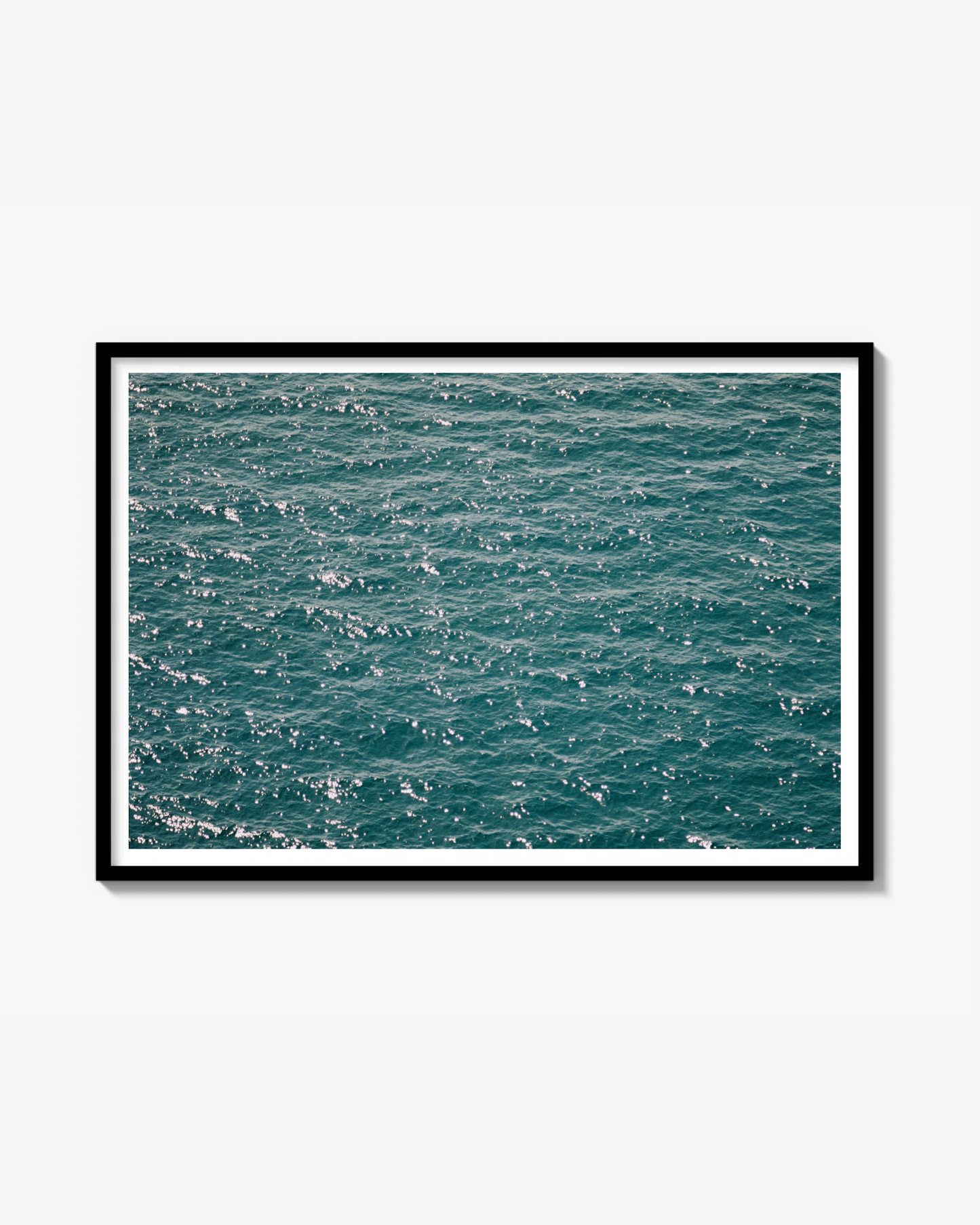 Havsblå Print