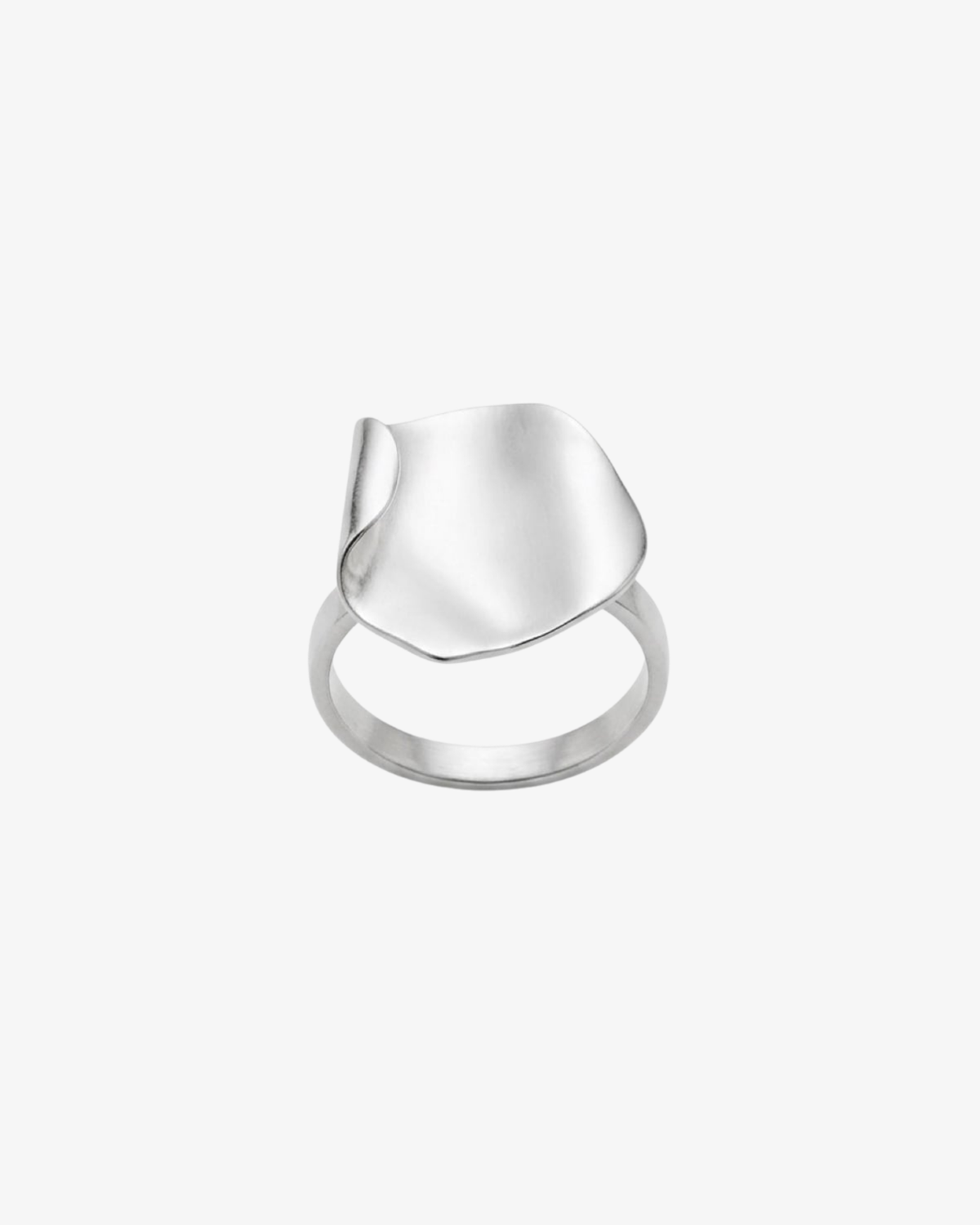 Rosa ring - handgjord silverring