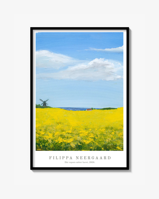 Poster - Där rapsen möter havet