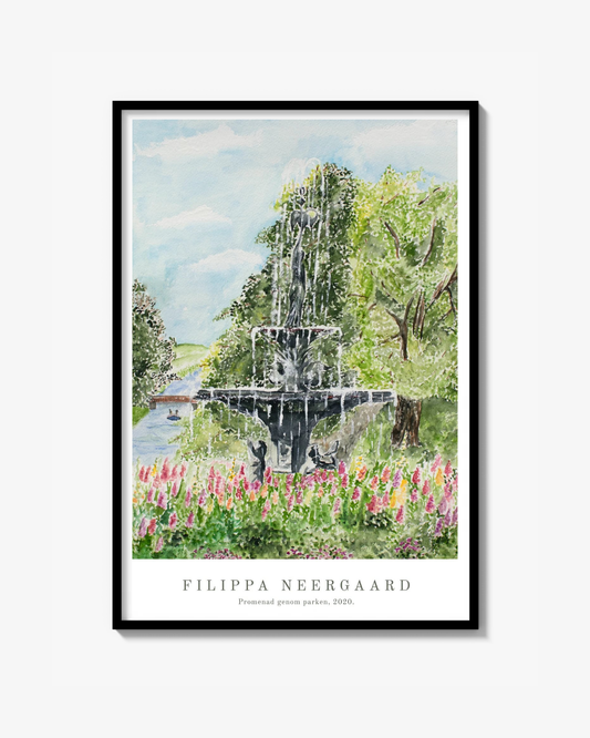 Poster - Promenad genom parken