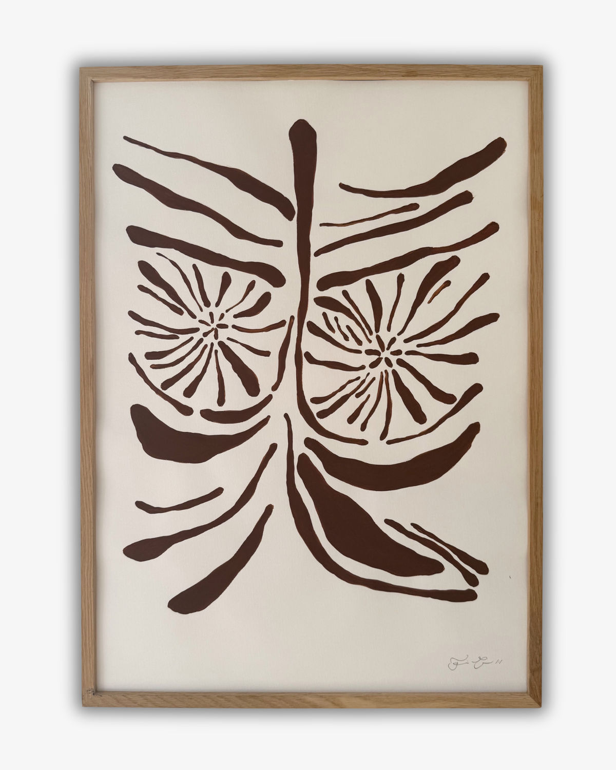 Original 1:1 - A part of our body - dark brown large