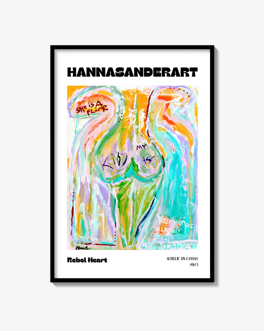 Rebel Heart Fine Art Print
