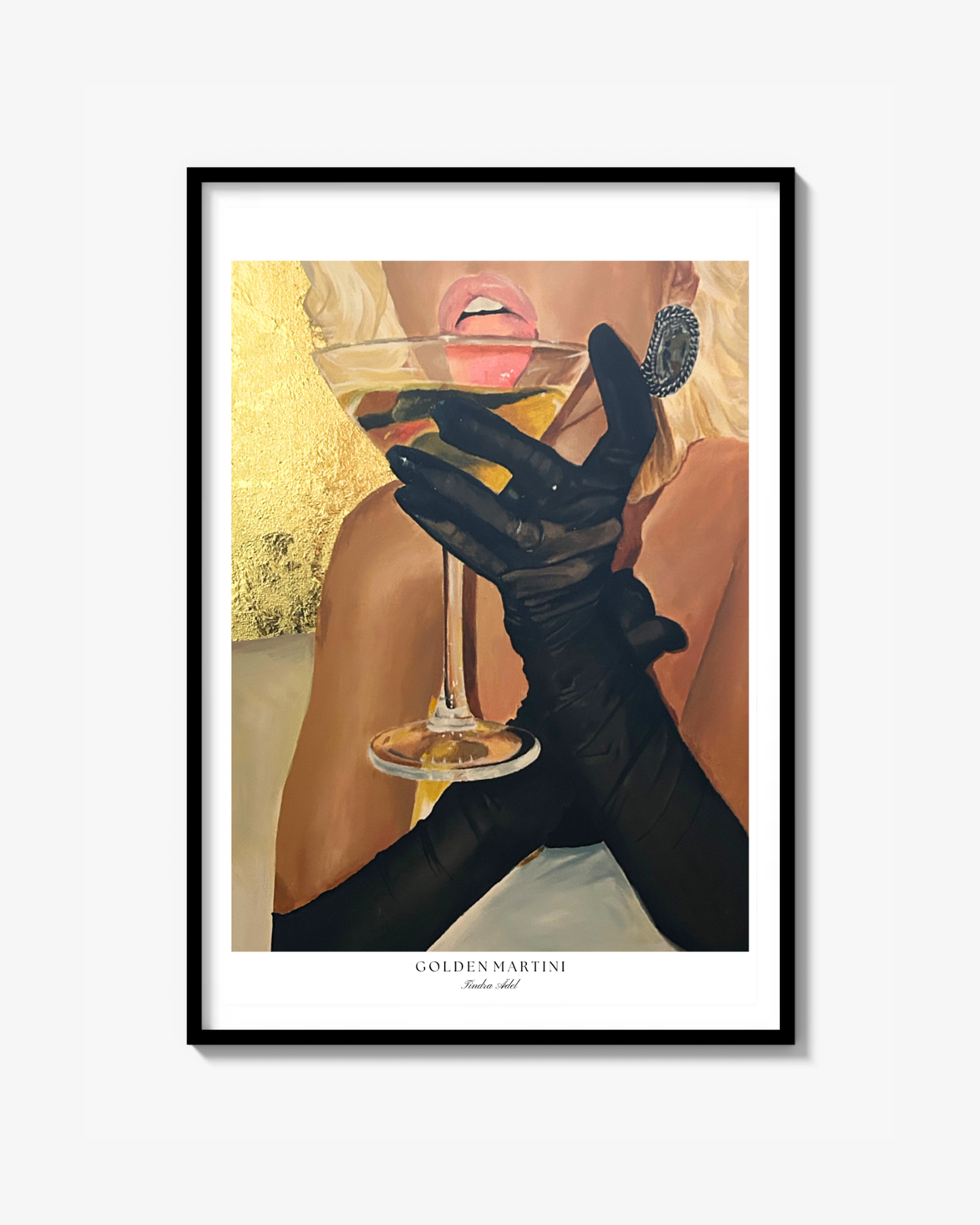 Golden Martini - Print