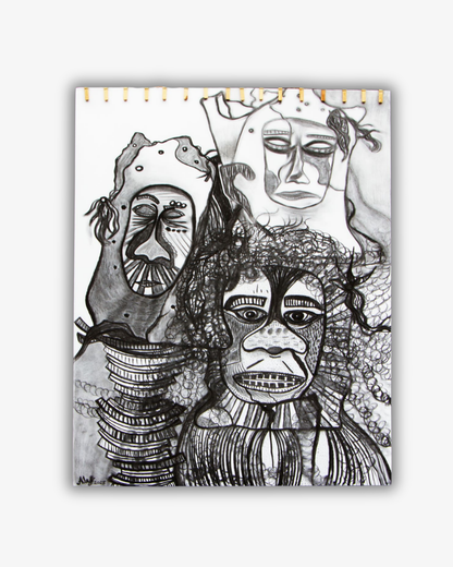 Original kolteckning: Guards/guardians