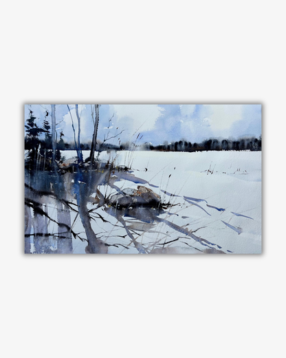 Snow shadows Original