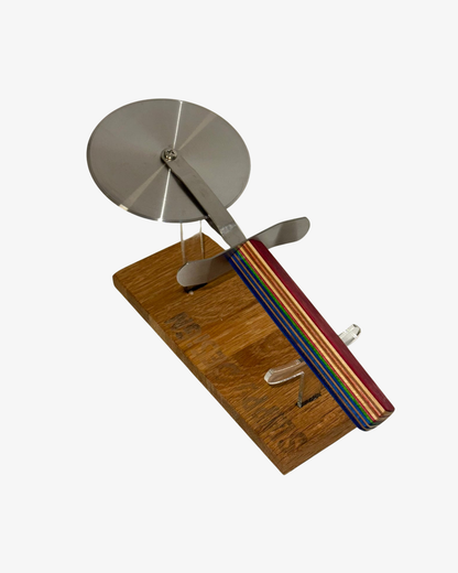 Pizzaskärare - återvunnen skateboard