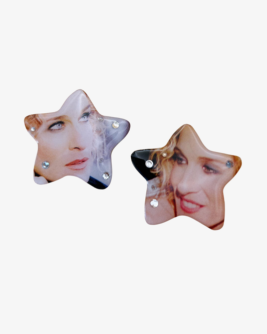DVD-earrings- Sex and The city, Carrie