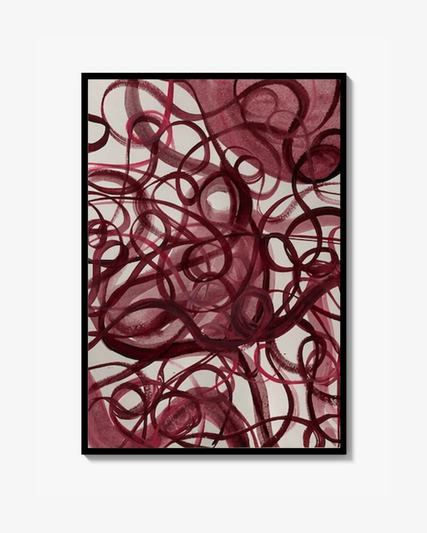 LOST IN RED. Poster