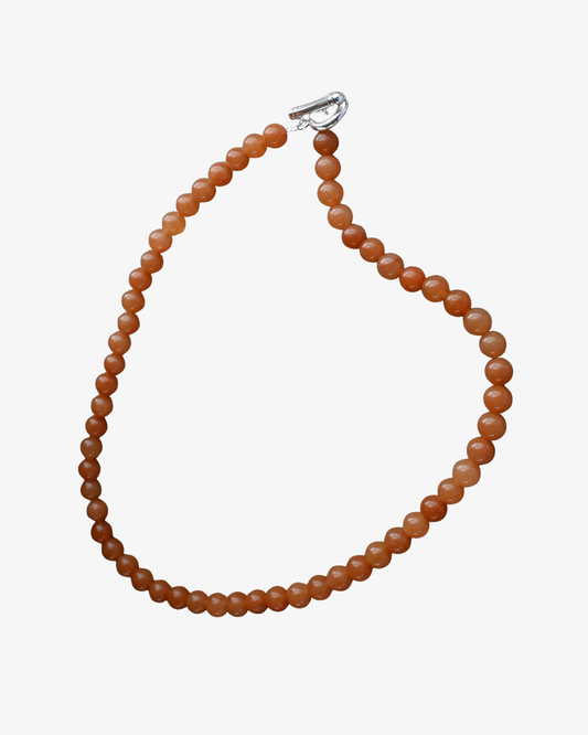 Amelia - Halsband orange aventurine