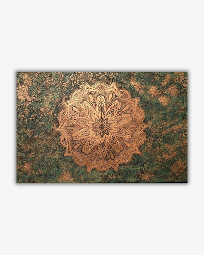 Golden mandala reverie Original
