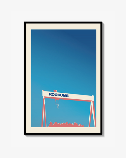 Kockums Crane Print